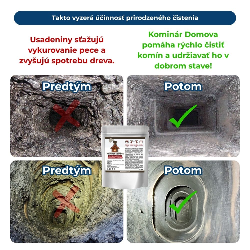 Kominár Domova – prášok