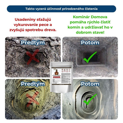 Kominár Domova – prášok