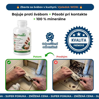 NestProtect – Ochrana proti švábom