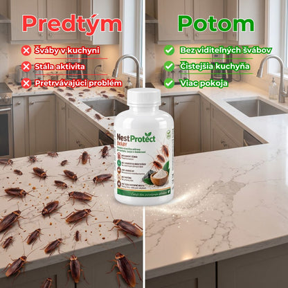 NestProtect – Ochrana proti švábom